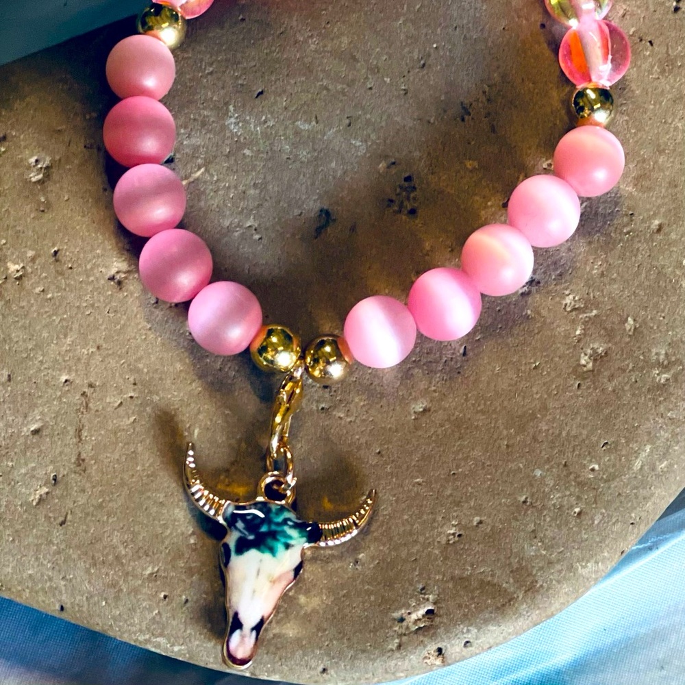 Cow Skull Bracelet